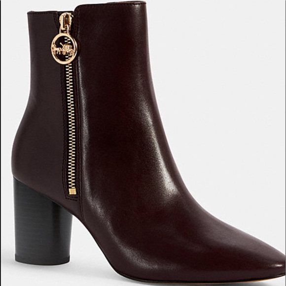 🎀Coach Iris🌸 Leather Booties - Picture 2 of 11